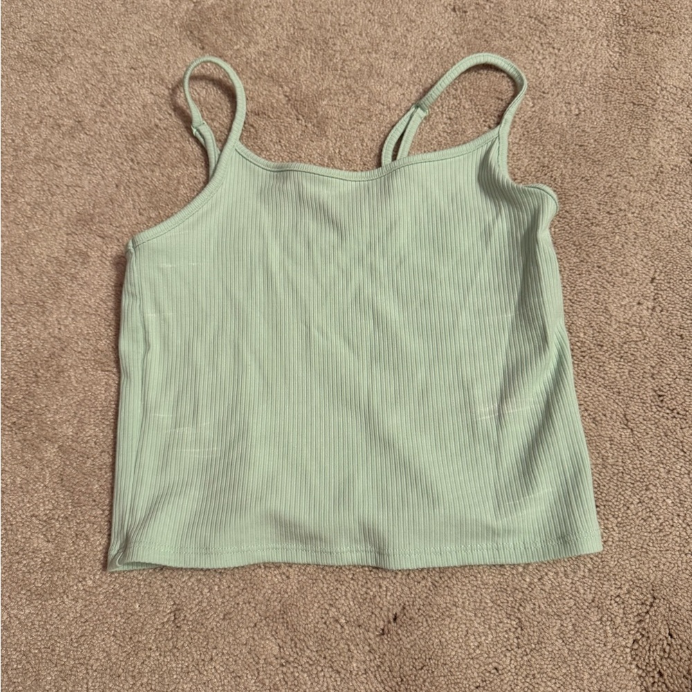 American Eagle Outfitters Light Green Camisole